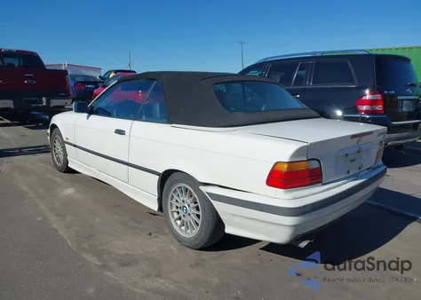 1999 BMW 323Ic z USA, uszkodzony, nr VIN WBABJ7334XEA17837